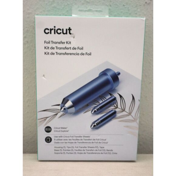Cricut 2008726 Foil Transfer Kit 3-in-1 Tool w/3 Tips (Fine, Medium & Bold) - Picture 1 of 3